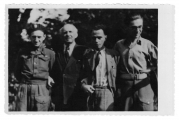 Quackenbrück (Niemcy), Tadeusz i Stanisław Vincenz, Bazyli Przybyłowski, Andrzej Vincenz