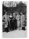 Genewa, mąż kuzynki Halszki Vincenz, Barbara i Stanisław Vincenzowie, kuzynka Halszki Vincenz, Halszka Vincenz