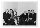 Essen, konsul Jan-Łodzia Brodzki, NN, Józef Czapski, Stanisław i Andrzej Vincenzowie, Jasio Senkiw