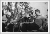 Lozanna, La Rosiaz, Stanisław Vincenz, René Neuenschwander, Sylvia i Andrzej Vincenzowie